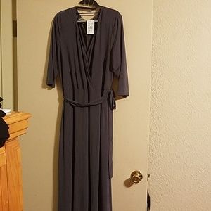 Macy's Wrap like maxi dress